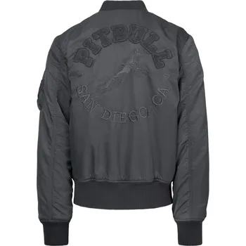 PitBull West Coast - pánská zimní bunda HACKET grafitová velikost: 3XL