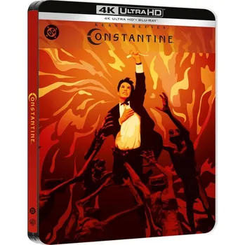 Blu-ray film Constantine - 4K Ultra HD Blu-ray + Blu-ray Steelbook (bez CZ)