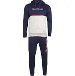Sportovní souprava Givova Italia Blue-Grigio-Lgrey L