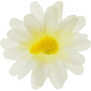 umělá květina Květ kopretiny 4 cm, bílá