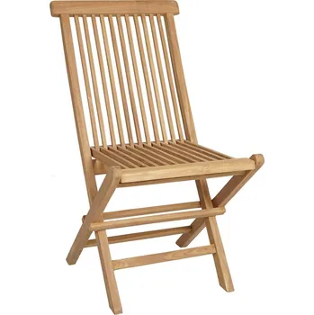 Skládací zahradní židle Ciberon, teak