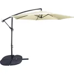 Zahradní slunečník Jumbo 300 cm, béžový