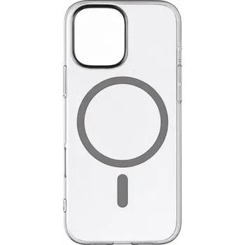 Pouzdro na mobilní telefon Zadní kryt Transparent Slim Magsafe pro iPhone 17 graphite