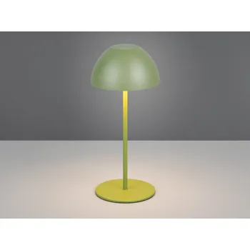 Lampička Nabíjecí LED stolní lampička Ortiz, zelená
