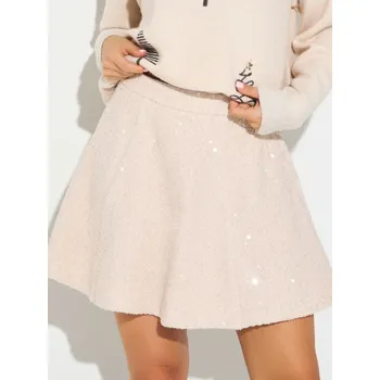 Dámská sukně Sinsay - Mini sukně - krémová - 209FJ-01X - 209FJ-01X-XL