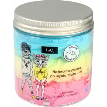 Masážní přístroj LaQ Přírodní pěna na mytí těla a rukou pro děti