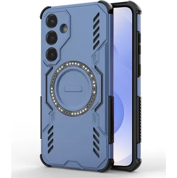 Pouzdro na mobilní telefon Techsuit - Pouzdro ArmorMag - Samsung Galaxy S25 - modré