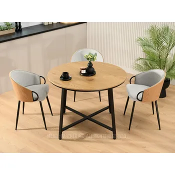 Jídelní stůl Jídelní stůl ARVID - dub / černý