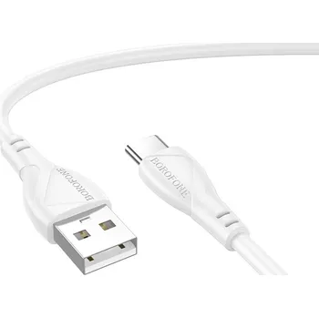 Datový kabel Borofone BX121 Energy USB-A - USB-C 3A 1m white