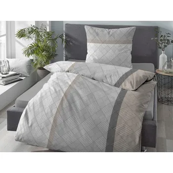 Povlečení Povlečení linon Elissa, šedé