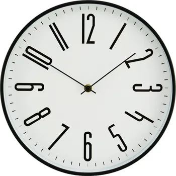 Hodiny Nástěnné hodiny 30 cm, černé