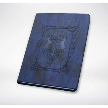 Flexio Blok A5, linka, 80 listů, látka DELUXE s ražením - modrý