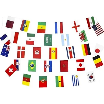 Vlajka Vlajky 14x21 cm - 32 ks