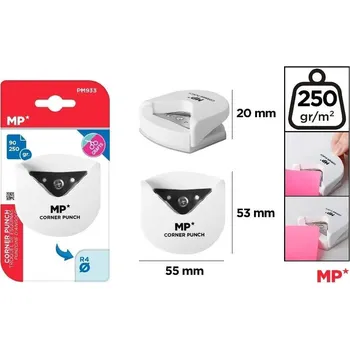 Kancelářská technika Main Paper řezačka na rohy papírů 250g, 1kus