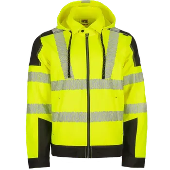 Bunda pánská pracovní do pasu signální s reflexními pruhy DAYBORO PFM HI-VIS, barva reflexní žlutá vel. 56