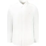 Bílá košile s dlouhým rukávem Calvin Klein