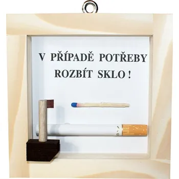 Rám na obraz Obrázek První pomoc - Cigareta