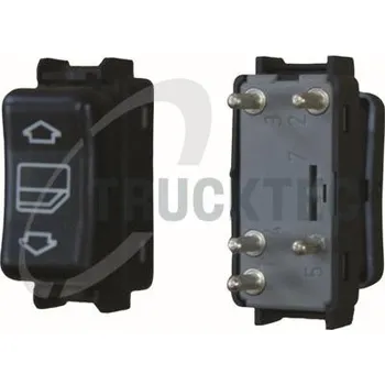 Stahovačka okna Spínač, zvedací zařízení oken TRUCKTEC AUTOMOTIVE 02.58.021