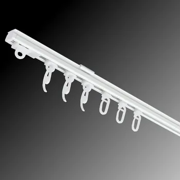 Garnýž URBÁNEK Záclonové kolejnice AL080 - 57,6 cm, Standard + šnek