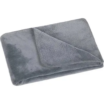 Dětská deka BROTEX Dětská micro deka, tmavě šedá 75x100cm