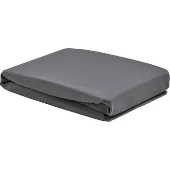 Prostěradlo Christian Fischbacher Bavlněné prostěradlo DREAMCATCHER Smokey Dawn 90 x 200 cm