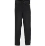 Sinsay - Džíny high waist skinny - černá