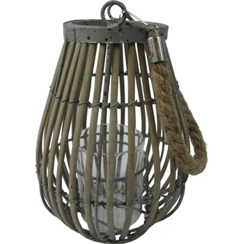 Lucerna Proutěná lucerna 20 cm, přírodní