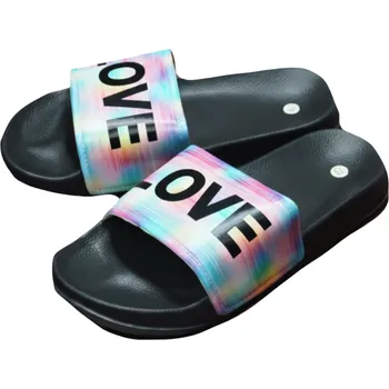 Dámské pantofle Gumové pantofle dámské černé CAMO 0582