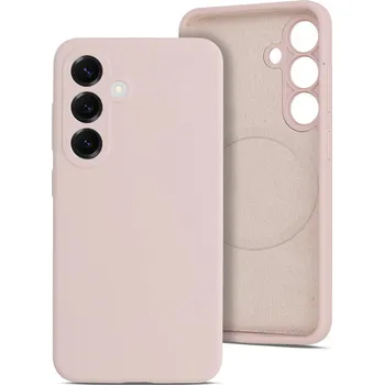 Pouzdro na mobilní telefon Zadní kryt MagColor Pure pro Samsung Galaxy S24 powder pink