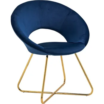 Jídelní židle Jídelní židle Elisa, modrá látka