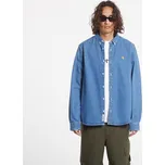 Košile Carhartt WIP L/S Weldon Shirt Blue Heavy Stone Wash S