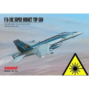 RC model letadla F/A-18E Super Hornet Top Gun - Laserové doplňky - kostra, detaily