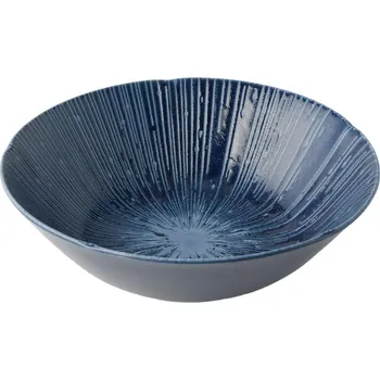 Jídelní mísa ICE SAPPHIRE 21 cm, 700 ml, modrá, keramika, MIJ
