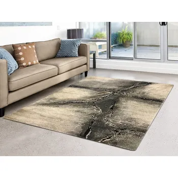 Koberec Koberec Ibiza 80x150 cm, béžová mramorová optika