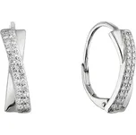 Stříbrné visací náušnice 11673.1