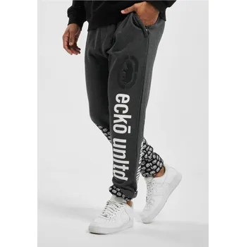 Ecko Unltd. E Big Grey tepláky pánské M černá