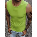 Světle zelené basic tílko Limetková