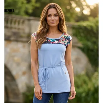 Dámské tričko Dámské triko KIXMI SELLY MODRÁ XS