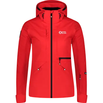 Dámská lyžařská bunda NORDBLANC AVEN NBWJL8126 ČERVENÁ 36