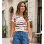 Dámské triko KIXMI PANDORA BÍLÁ M