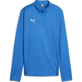 Dámské triko PUMA TEAMGOAL TRAINING 1/4 ZIP WM 658631-02 E.BLU.LEMON/WHITE/TEAM ROYAL M