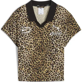 Dámské triko PUMA X A$AP ROCKY BABY TEE 636099-05 WARM BEIGE/AOP L