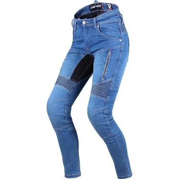 Moto kalhoty Street Racer Stretch II CE Dámské Jeansy na motorku, modré, vel. W28/L31