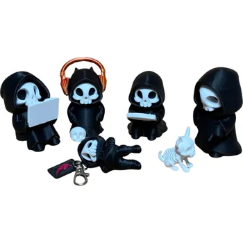 Stojan na knihu 3D Smrtelně dokonalý komplet (5 Smrtek)