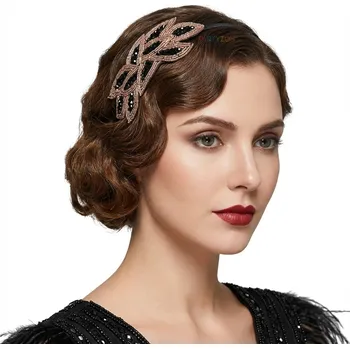 Karnevalový doplněk Retro čelenka 20. léta