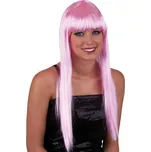 Paruka růžová dlouhá