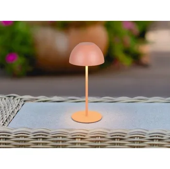 Lampička Nabíjecí LED stolní lampička Ortiz, oranžová