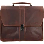Pánská kožená aktovka Greenwood Oliver - hnědá