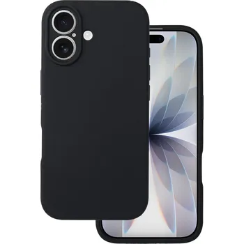 Pouzdro na mobilní telefon Zadní kryt Silicone Lite pro iPhone 17 black