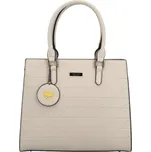 Luxusní dámská kabelka do ruky Delami Lush Gabi, krémová